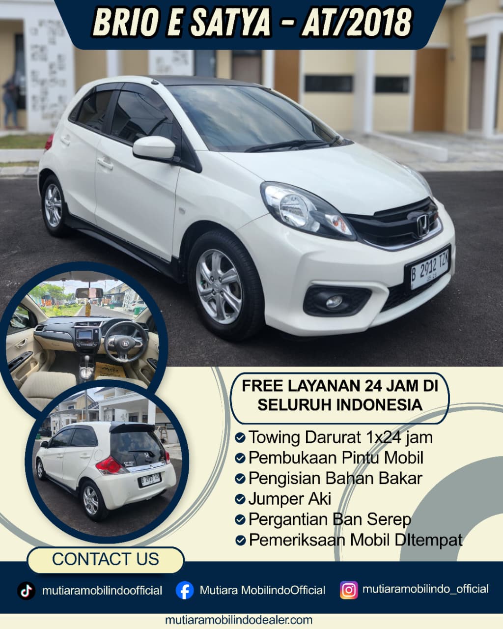 Honda Brio E Satya AT